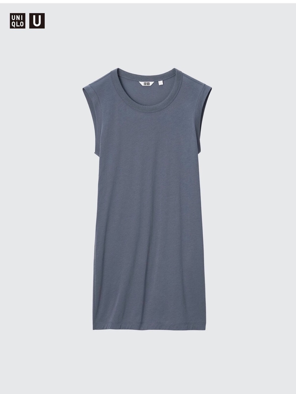 SUPIMA® Cotton Sleeveless Sheer Long T-Shirt